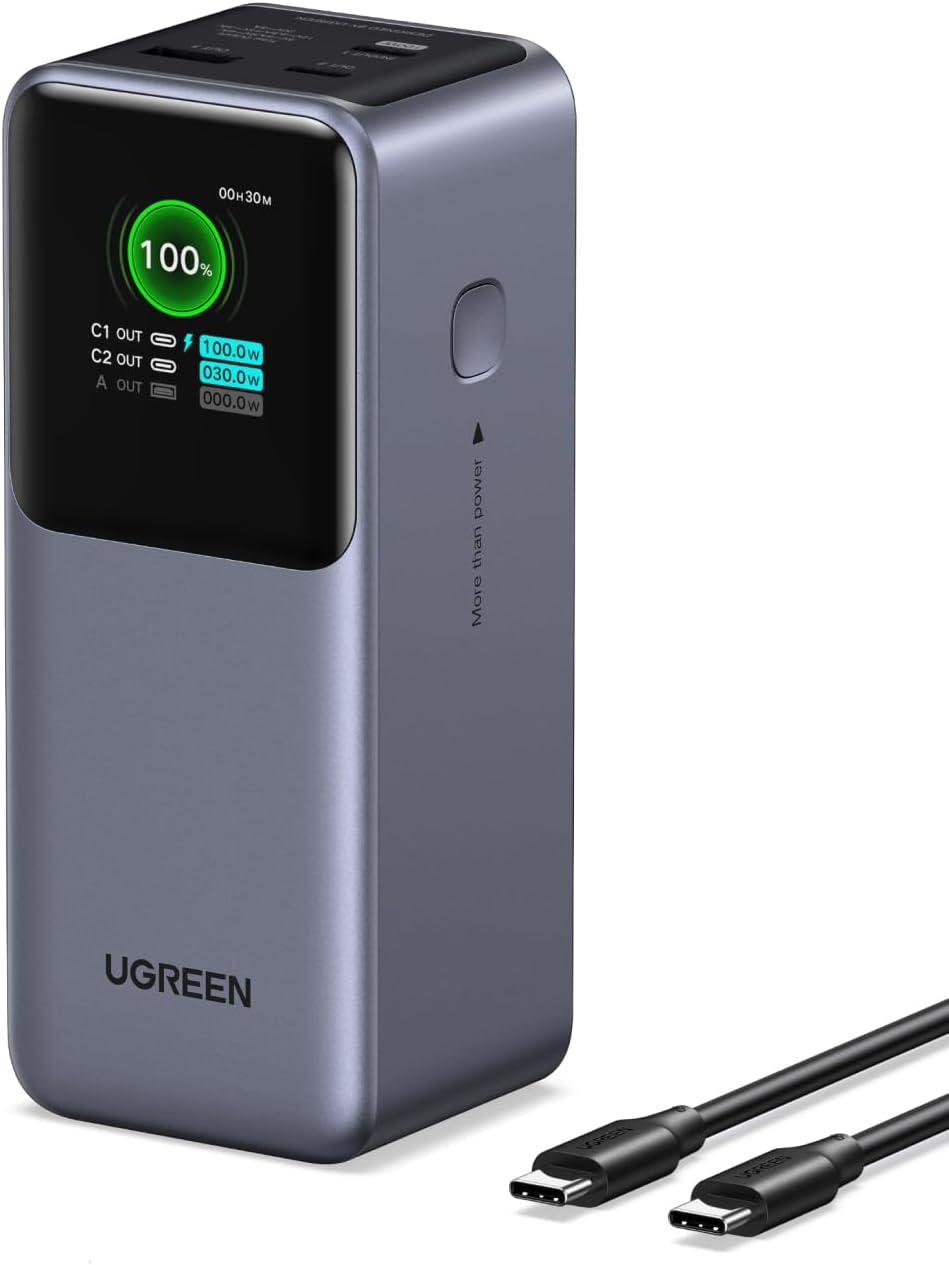UGREEN 20,000 mAh Power Bank | High-Capacity Everyday Charger