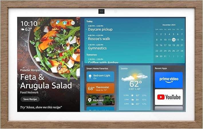 Amazon Echo Show 15 Smart Display | 15.6" Full HD Screen | Alexa | Wall-Mountable